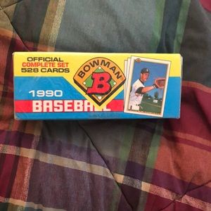 Unopened 1990 baseball cards